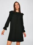 Чёрное платье из шифона 231055-4883