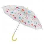 Зонт - трость полуавтоматический «Круг», 8 спиц, R = 45 см, разноцветный
