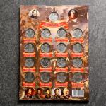 Альбом коллекционных монет "Бородино" 28 монет