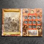 Альбом коллекционных монет "Бородино" 28 монет