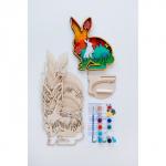 3D Раскраска «Кролик»