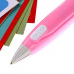 3D ручка «Новый год» набор PСL пластика, мод. PN008, цвет розовый