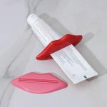 Набор выдавливателей для зубной пасты «Губы», 2 шт, 9,3_4.2 см, цвет красный