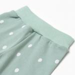 Ползунки детские "Лисичка", цвет ментол, рост 74