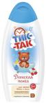 ТИК-ТАК 350мл Пена для ванн Детская Клубника с молоком для мытья волос и тела