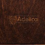 Ящик для вина Adelica «Лацио», 34*10,5*10,2 см, цвет тёмный шоколад