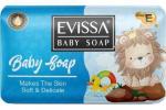 EVISSA Детское туалетное мыло в картонной упаковке, 90 гр., Синее /72 Турция