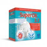 Таблетки для ПММ "SuperOK" All in 1 mini, 60 шт