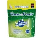 Порошок для ПММ "Clean&Fresh" All in 1, 5 в 1, Д/П 1500 гр.