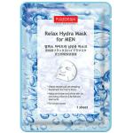 PUREDERM RELAX HYDRA Увлажняющая тканевая маска для мужчин, 18г