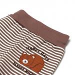 Ползунки детские "Мишка", цвет бежевый, рост 80