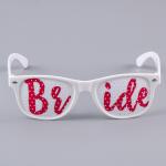 Карнавальный аксессуар- очки "Bride"