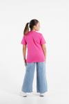 Детская футболка 52262 МП однотонная Розовый