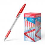 Ручка шариковая ErichKrause R-301 Stick&Grip Classic 1.0, цвет чернил красный (в коробке по 50 шт.)