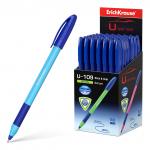 Ручка шариковая ErichKrause U-109 Stick&Grip Neon 1.0, Ultra Glide Technology, цвет чернил синий (в коробке по 50 шт.)