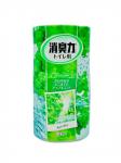 ST Shoushuuriki Освежитель воздуха жидкий для туалета дезодор яблоко-мята 400мл