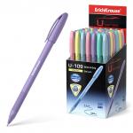 Ручка шариковая ErichKrause U-109 Stick&Grip Pastel 1.0, Ultra Glide Technology, цвет чернил синий (в коробке по 50 шт.)