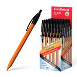 Ручка шариковая автоматическая ErichKrause R-301 Matic Orange 0.7, цвет чернил черный (в коробке по 50 шт.)