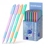Ручка шариковая ErichKrause U-109 Stick&Grip Pastel Bloom 1.0, Ultra Glide Technology, цвет чернил синий (в коробке по 50 шт.)