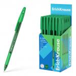 Ручка шариковая ErichKrause R-301 Stick&Grip Original 1.0, цвет чернил зеленый (в коробке по 50 шт.)