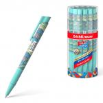 Ручка шариковая автоматическая ErichKrause ColorTouch Matic&Grip Emerald Wave 0.7, цвет чернил синий (в тубусе по 24 шт.)