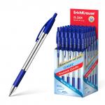 Ручка шариковая автоматическая ErichKrause R-301 Matic&Grip Classic 1.0, цвет чернил синий (в коробке по 50 шт.)