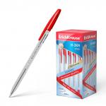 Ручка шариковая ErichKrause R-301 Stick Classic 1.0, цвет чернил красный (в коробке по 50 шт.)