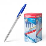 Ручка шариковая ErichKrause R-301 Stick Classic 1.0, цвет чернил синий (в коробке по 50 шт.)