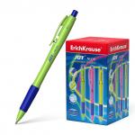 Ручка шариковая автоматическая ErichKrause JOY® Matic&Grip Neon 0.7, Super Glide Technology, цвет  чернил синий (в коробке по 50 шт.)