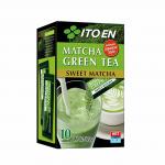 ITOEN Зеленый чай Матча MATCHA GREEN TEA SWEET POWDER Порошковый 10 стиков * 12 гр. в коробке
