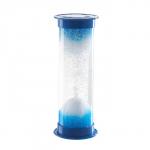 Гелевые часы "Вулкан", антистресс, 15 х 5 см, синие