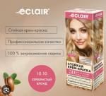 ECLAIR 3D Стойкая крем-краска для волос тон 10.10 (Серебристый блонд)