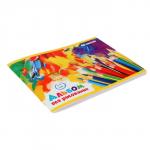 Альбом для рисования А5, 40 листов на скрепке "Карандаши", обложка мелованный картон, блок 100 г/м?