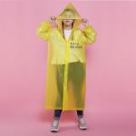 Дождевик взрослый плащ «Мой лук - мои правила», размер 42-48, 60 х 110 см, цвет жёлтый