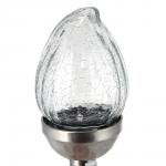 INBLOOM Фонарь пламя на солн,бат,8х42см LED1*бел IP44 1*1,2vNi-MH2/3AA 600mAH 2,1v25мA,мет,пласт,ст