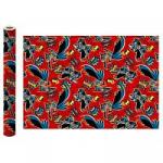 Batman. Упаковочная бумага (красная), 700*1000 мм, 2  шт в рулоне