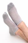 Укороченные базовые носки в сетку