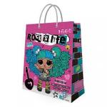 LOL. Пакет подарочный большой (розовый) 250*350*100 мм