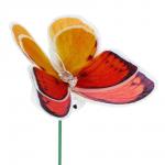 INBLOOM Фигурка на стержне 54 см  Бабочка четыре крыла,  ПВХ,  LR44x3,  6 цветов                   
