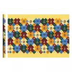 Harry Potter. Упаковочная бумага 700*1000 мм, 2  шт в рулоне (желтая с гербами)