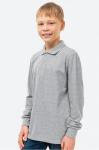 Рубашка-поло с длинным рукавом для мальчика