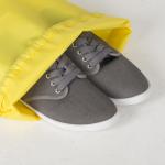 Мешок для обуви на шнурке, «ЗФТС», светоотражающая полоса, цвет жёлтый
