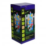 INBLOOM Фонарь на солн.батарее, 10х10.4х25.5см, 4LED, шампань, 1.2V AA Ni-MH 300mAh, 1 реж, полистоу