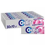 Жевательная резинка Orbit White Bubblemint без сахара, 13,6гх30 шт/уп