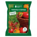 Акция5% Грунт (торфогрунт) 5л "Томаты и перцы", 33х24х9см, "Народный грунт" (Россия)