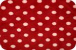 "Shannon Fabrics" Плюш POLKA CUDDLE шир. 150 см ± 2 см 440 г/кв.м ± 5 100% полиэстер red