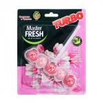 Блок для унитаза Master FRESH, ТУРБО, магнолия, 1шт