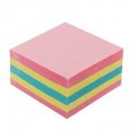 ClipStudio Блок для записей, в форме кубика, 9x9х4,5см, цветной, проклеенный, 65г/м2