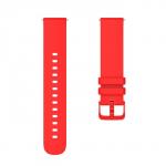 Ремешок для смарт-часов, 19.5 мм, силикон, красный
