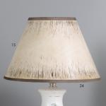 Лампа настольная керамика "Сказка" Е14 25W 220В 36,5х25х25 см RISALUX
